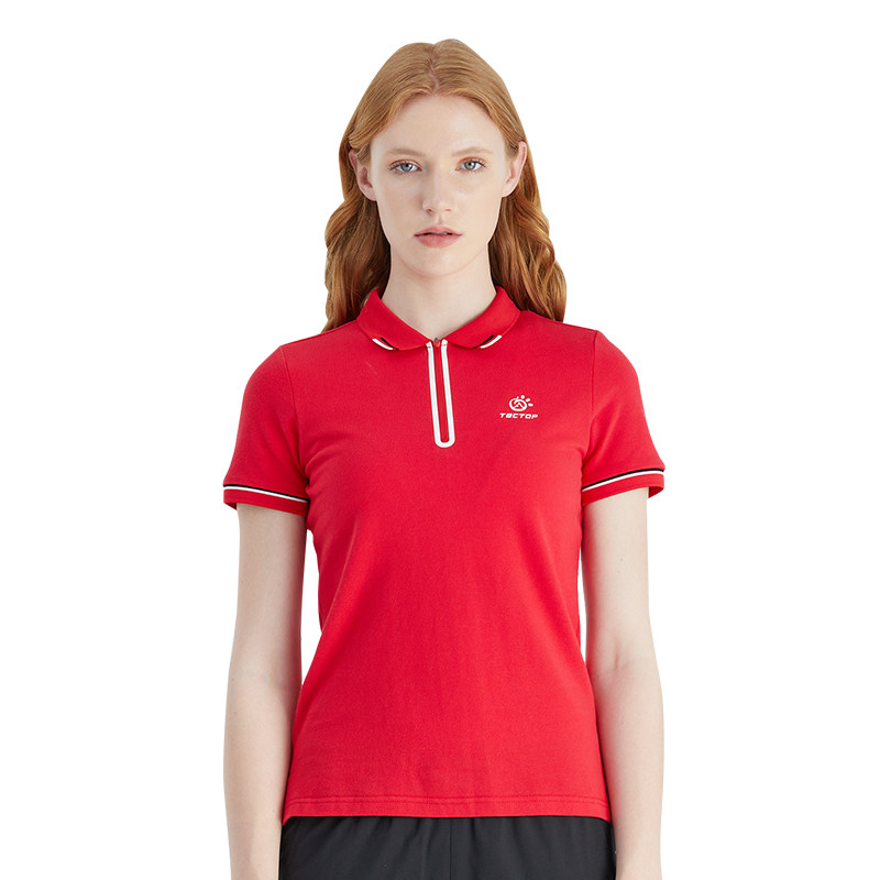 探拓户外速干polo衫男女短袖t恤夏季薄款宽松透气运动纯棉上衣