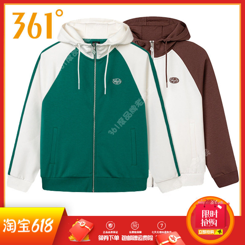 361度女士休闲外套新品2024