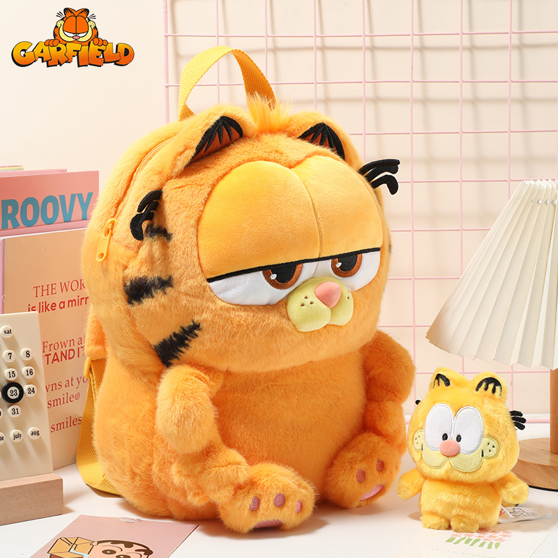 正版授权加菲猫大电影公仔毛绒