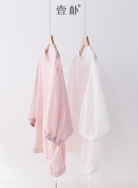 文艺范宽松纯色七分袖上衣 夏季圆领薄款休闲百搭T恤 5162TK