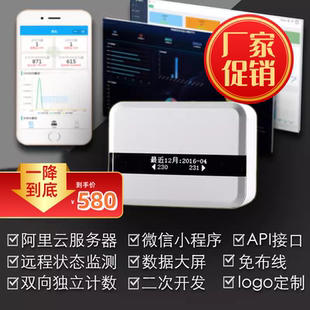 图书馆客流计数器人流统计客流量计数器无线计数器红外计数器连锁