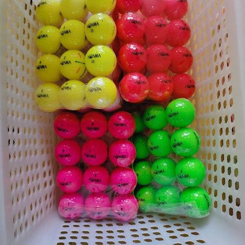 彩色二手高尔夫球品牌各颜色两层高尔夫球高品质远距离高品质包邮