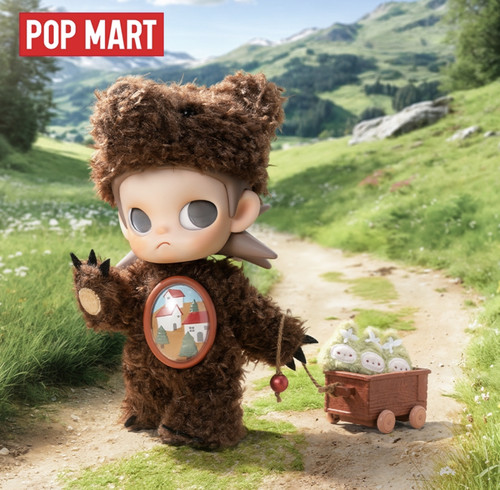 POPMART泡泡玛特向往之处zsiga8分可动人偶1/8嘎子姐盲盒