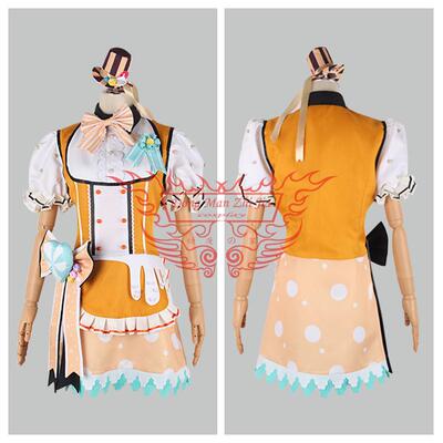 动漫之家cos服 BanGDream! PastelPalettes特训後 白鹭 千圣 新品