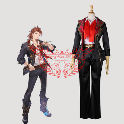 cosplay服装 碧蓝幻想 the dragon knights 炎帝  新品