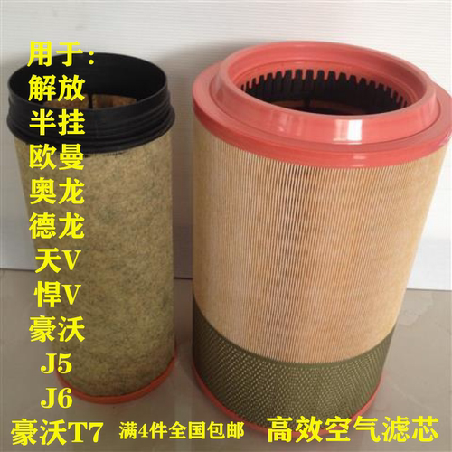 洒水车空气滤清器1109SL9M6-020/030X东风多利卡KW2337空滤