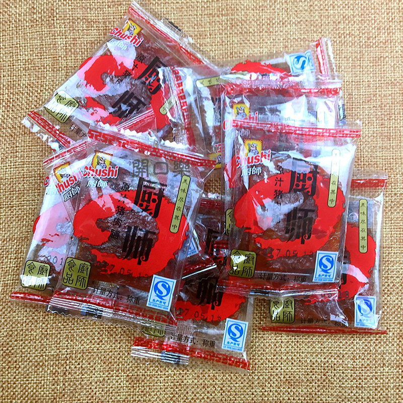 包邮 厨师原汁猪肉脯500克　猪肉脯 厨师　猪肉干