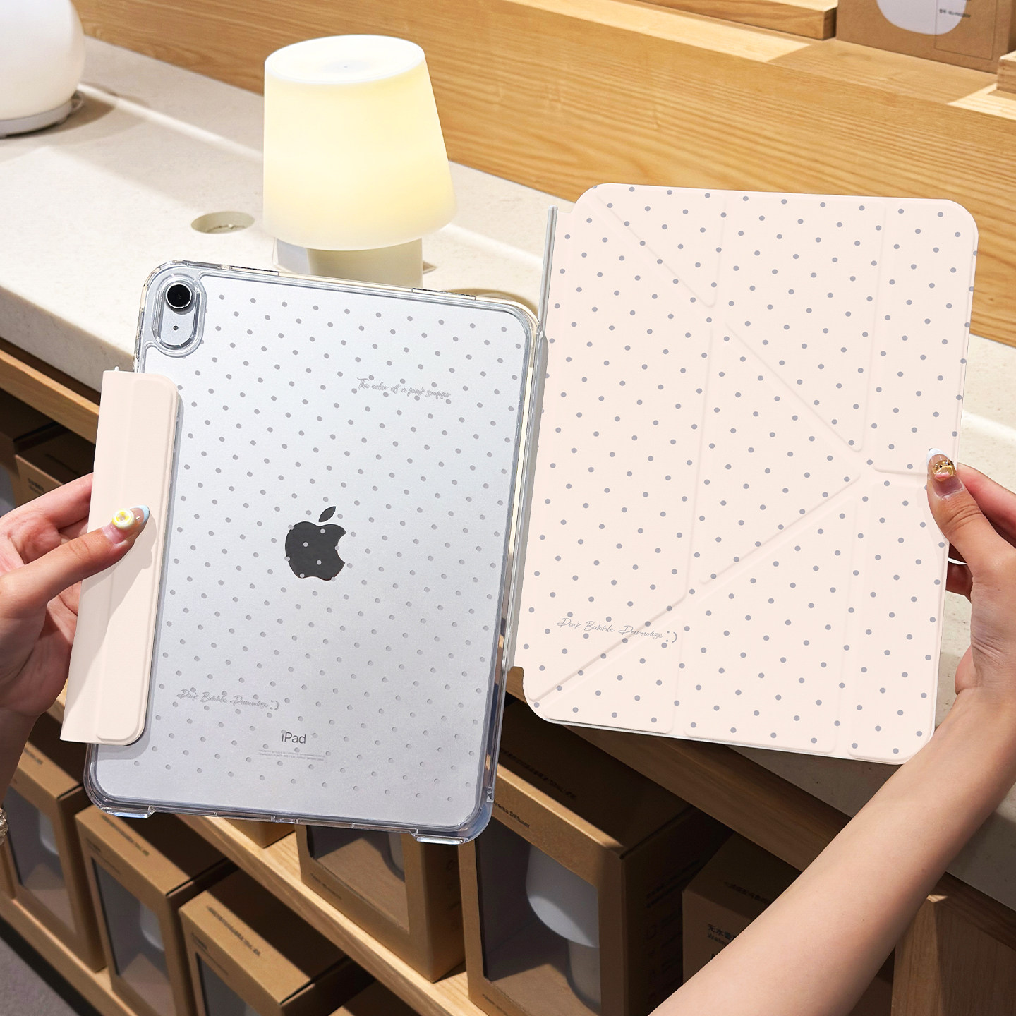 2026新款ipad11保护壳透明air8保护套苹果电脑Pro11寸旋转支架滑轨拆分平板壳mini7轻薄10.9防弯外壳磁吸笔槽