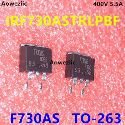 10个 IRF730ASTRLPBF 贴片 F730AS TO-263 MOSFET N-CH 400V 5.5A