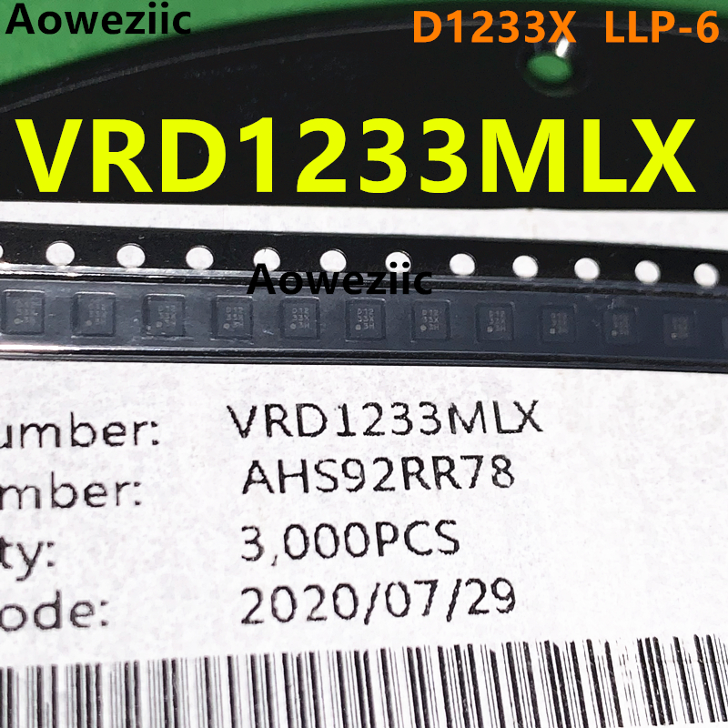 VRD1233MLX LLP-6 D1233X 300mA 75dB@1kHz 线性稳压器(LDO) 原装
