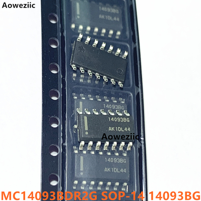 MC14093BDR2G SOP-14 14093BG 施密特触发器输入四路2输入与非门