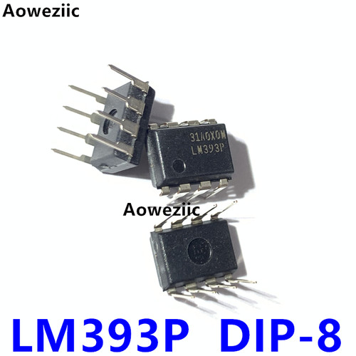 LM393P DIP-8 直插 LM393 低功耗电压双路差动比较器IC 进口原装
