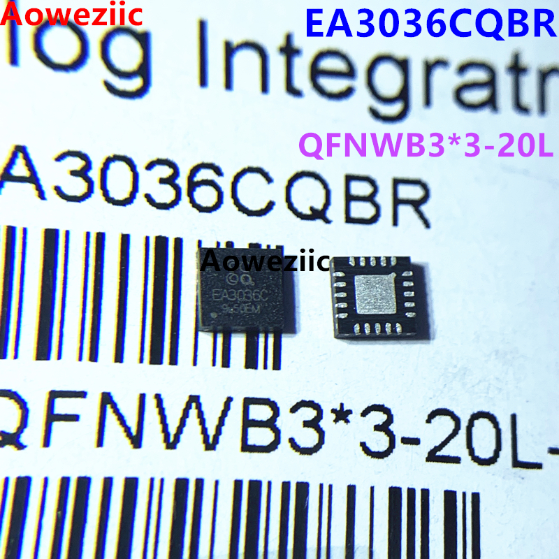 10个 EA3036CQBR QFNWB3*3-20L EA3036C 电源管理芯片IC 全新原装