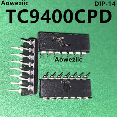 TC9400CPD DIP-14直插 TC9400 V/F和F/V转换芯片 100KHZ 进口原装