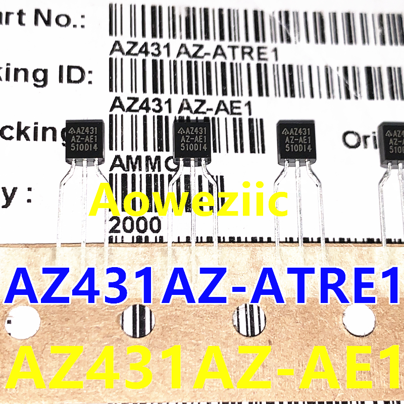 10个 AZ431AZ-ATRE1 TO92 AZ431AZ-AE1 2.5~36V电压基准芯片100mA