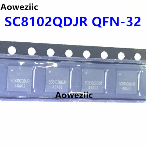 1个 SC8102QDJR QFN-32 同步降压 双路输出转换器6A 5.1V PFM PWM