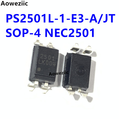 10个 PS2501L-1-E3-A/JT SOP-4 贴片 NEC2501 光耦光电晶体管输出