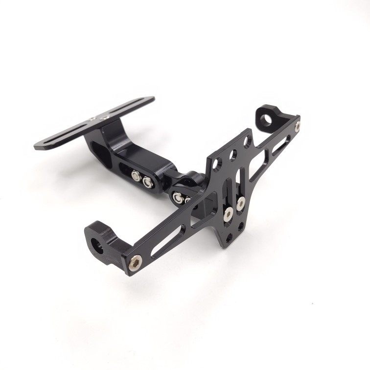 摩托车改装车牌架地平线小怪兽小猴子M3M5鬼火配件后牌照 车牌架