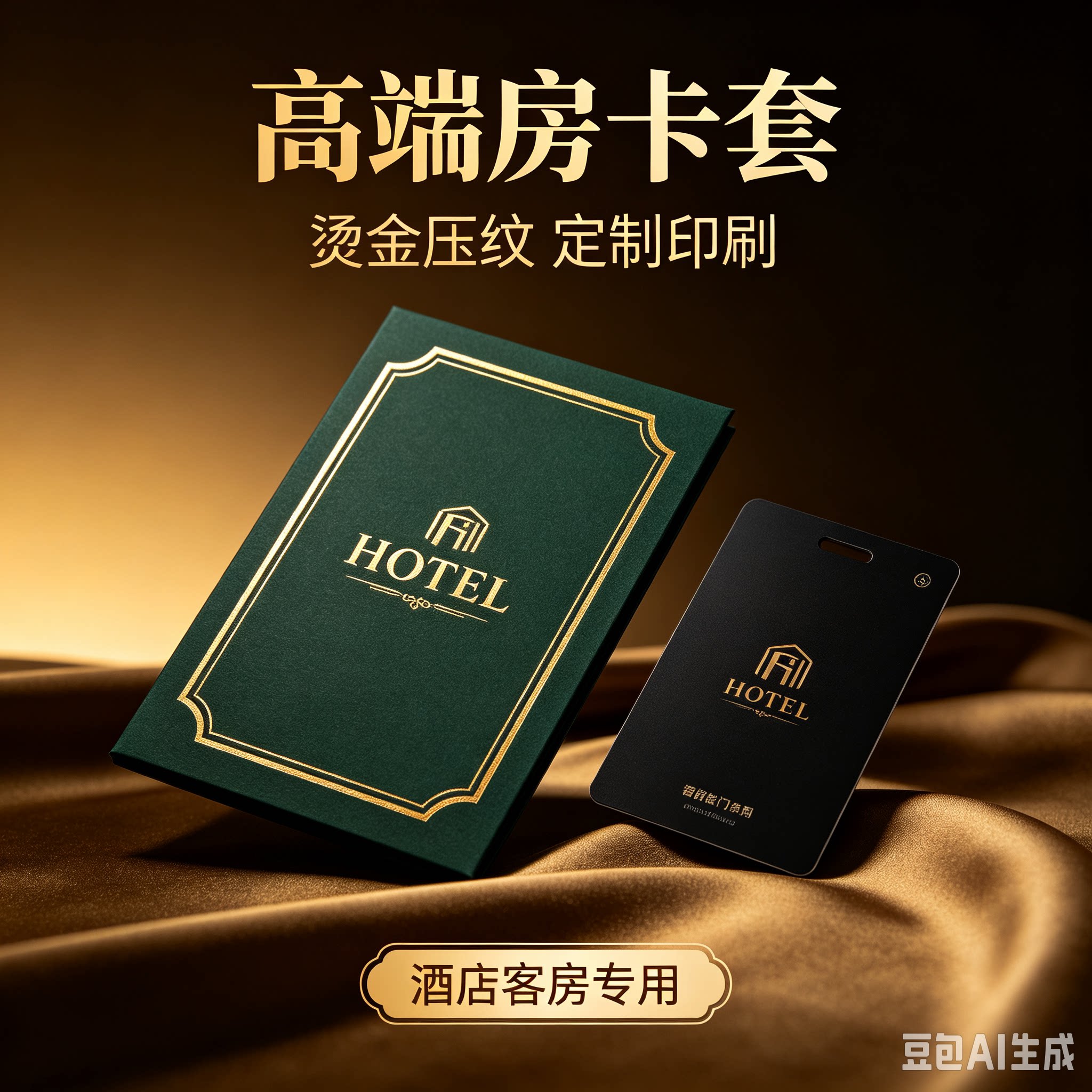 酒店房卡套定制民宿宾馆门卡套纸质卡袋印刷logo客房房卡封套定做
