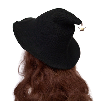 taobao agent Free shipping Halloween Witch Hat Lolita Witch Universal Studios Harry Potter Magic Star Hat