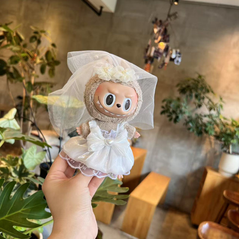 labubu公仔衣服套装替换1/2/3代