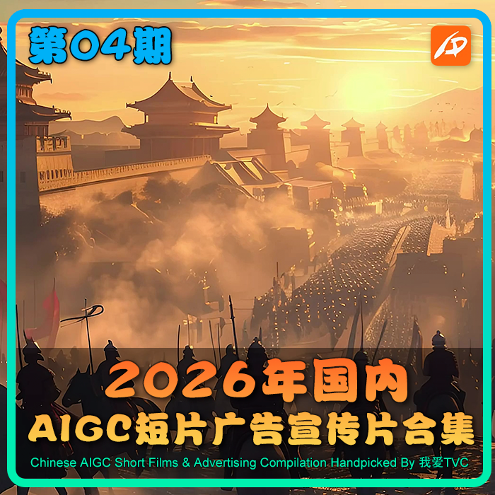 2026国内AIGC创意短片广告宣传片高清视频合集第04学习样片参考