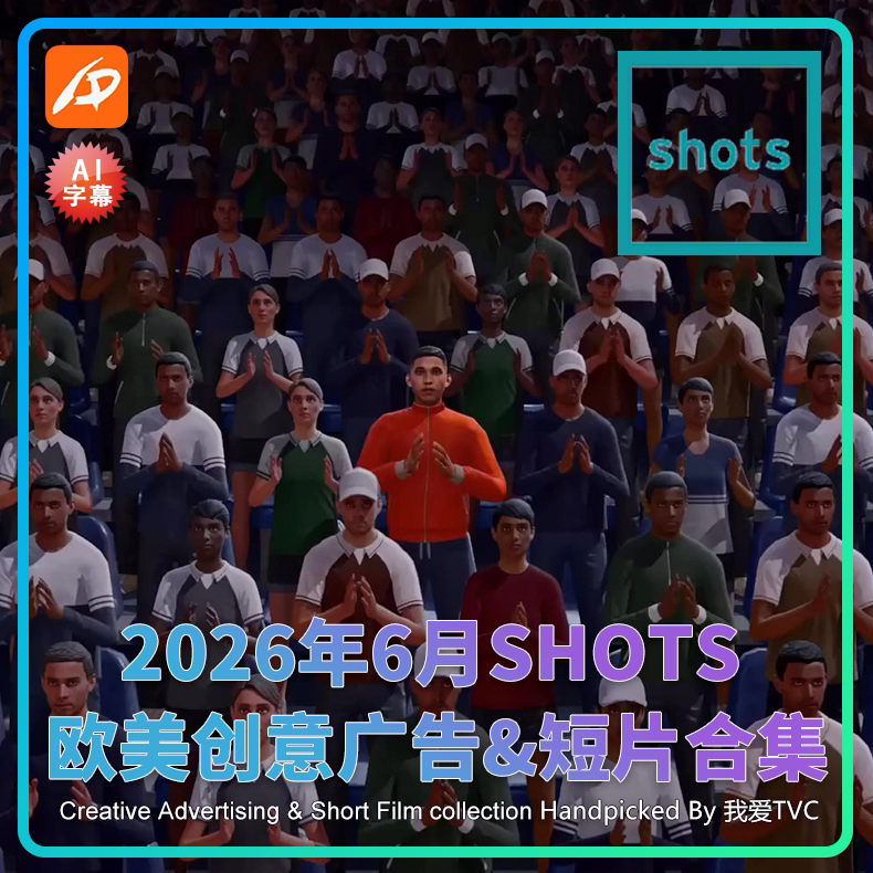 2026年6月SHOTS欧美高清创意广告短片合集送PDF介绍文档AI中字幕