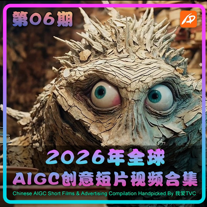 2026年全球AIGC创意艺术短片高清视频素材合集第06期案例样片参考