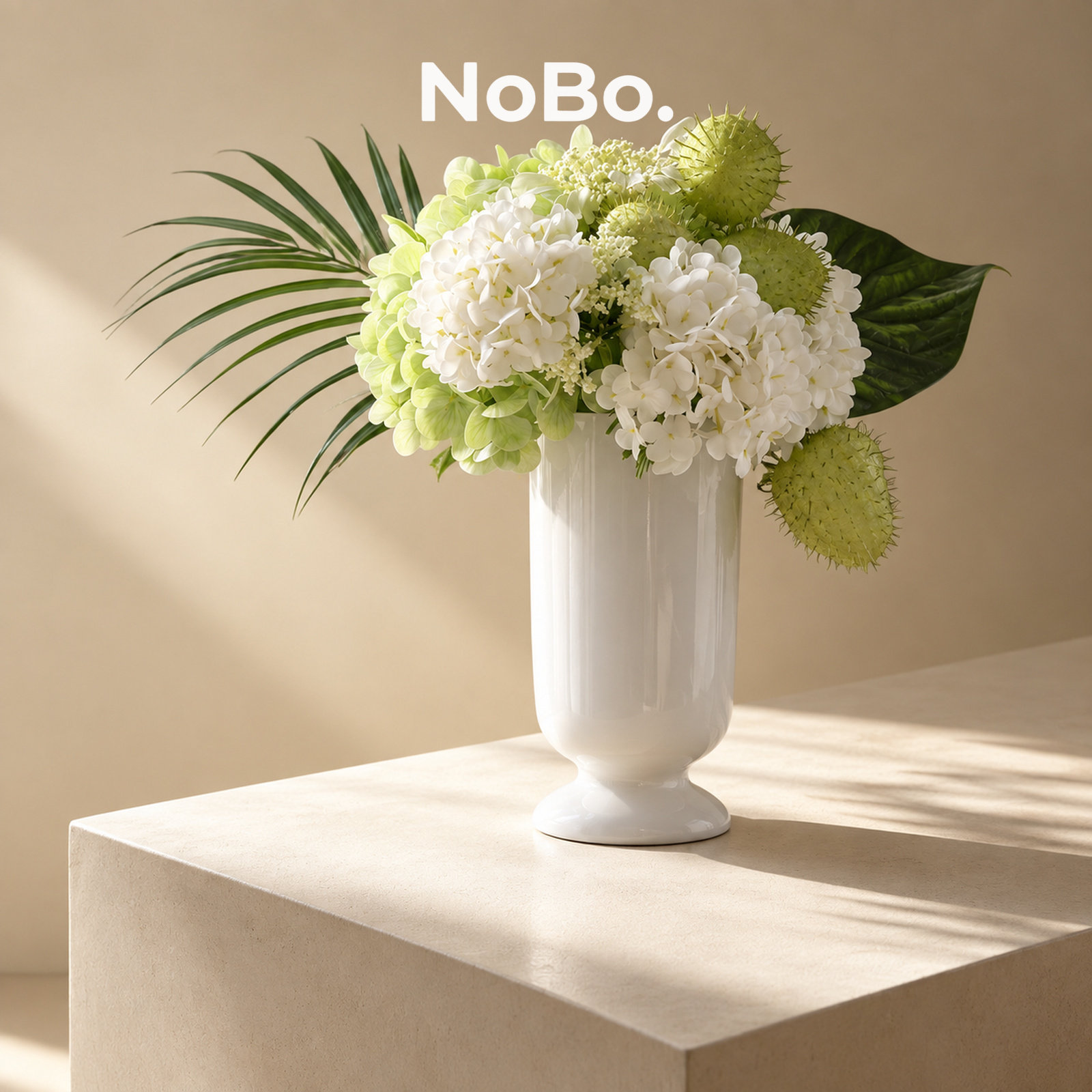 NoBo北欧轻奢仿真花艺摆件客厅玄关餐桌花瓶套装高级感软装假花