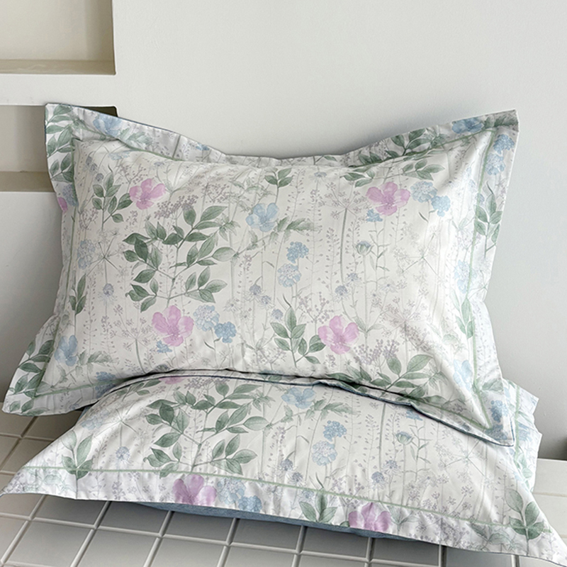 A类纯棉枕套一对装48x74cm