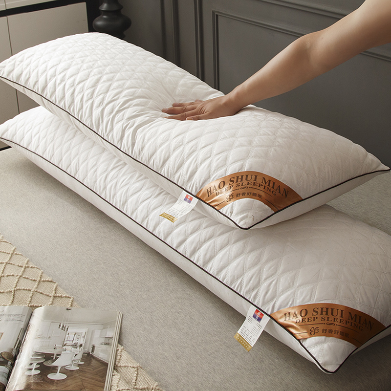 双人加长枕头枕芯情侣护颈助眠