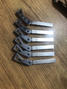 适配大众新款高尔夫8小钥匙高八遥控器金属坯子改装升级机械胚头