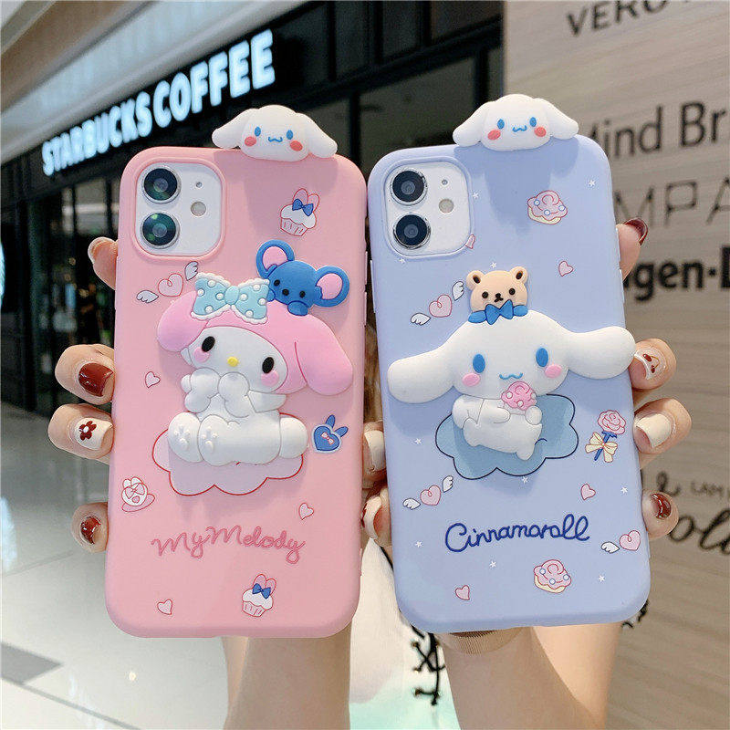 适用VIVO S15 S19 V50 V60 V70FE爱心玉桂狗可爱手机壳Y39 Y28S可爱Y18 Y38 Y58美