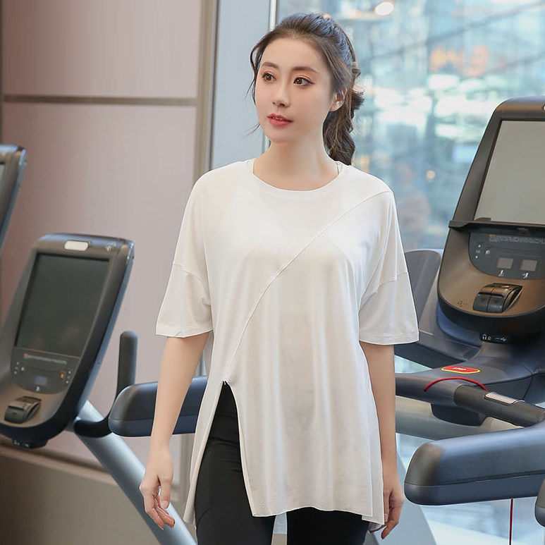 大码健身衣女200斤速干瑜伽服