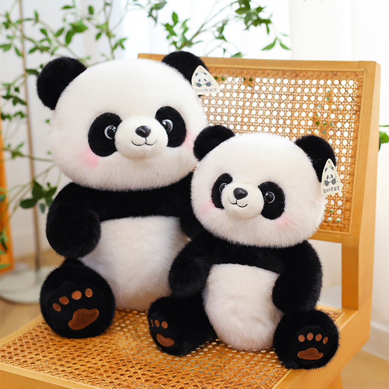 可爱大熊猫毛绒玩具公仔玩偶生日礼物萌国宝纪念品生日礼物小孩儿