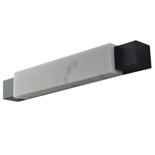 户外庭院壁灯入户大门灯长条简约不锈钢仿云石别墅花园防水壁灯