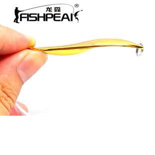 FISHPEAK双曲路亚亮片3.5-20克翘嘴马口鲈鱼鳜鱼淡水海钓鲅鱼饵路