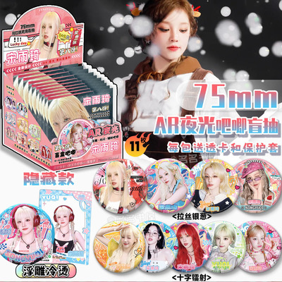 马口铁吧唧盲盒共10枚含隐藏款