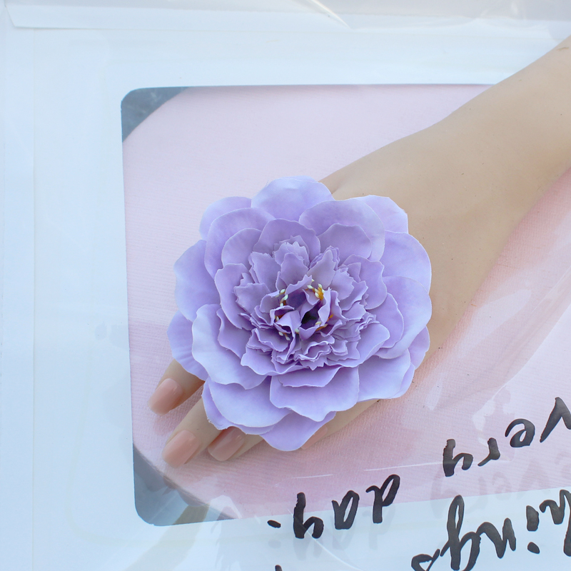 仿真手舞花指环牡丹芍药舞蹈舞台表演道具网红拍照写真走秀戒指花