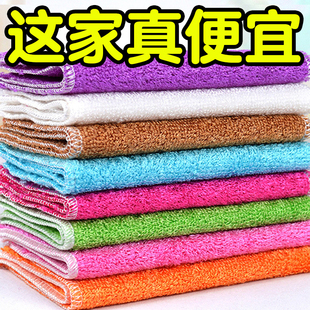 洗碗布不沾油百洁布竹纤维油利除洗碗巾大号刷碗布厨房清洁抹布