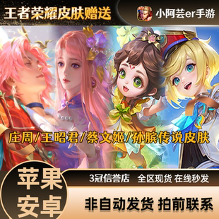 王者荣耀皮肤周庄牧神诗旅王昭君乞巧织情孙膑小动物乐园花朝如约