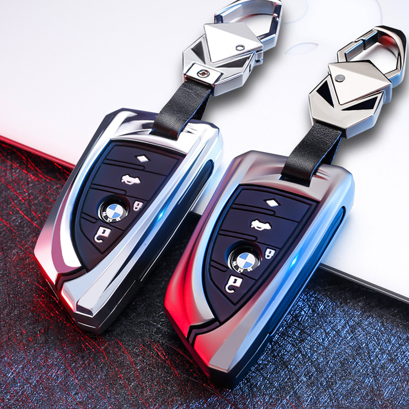 宝马刀锋钥匙套5系x3x1x5x4高档21款个性男3系325li车530壳扣包