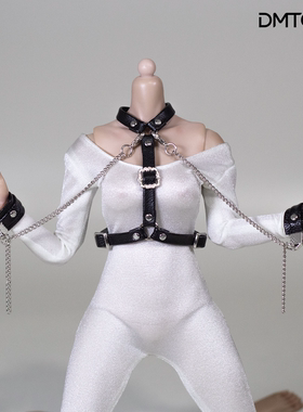 现货DMTOYS 1/6兵人手镣束带配件适配TBL VCD ANT AT耐操可动人偶