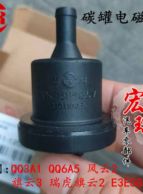 奇瑞QQ3A1QQ6A5风云2旗云3瑞虎旗云2E3E5G5碳罐电磁阀碳罐控制阀