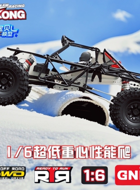 新品 易控YK4061 1/6超低重心 专业RC遥控车电动强力攀爬车越野车