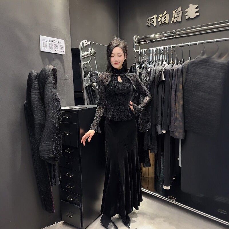 新中式立领复古盘扣新中式打底衫