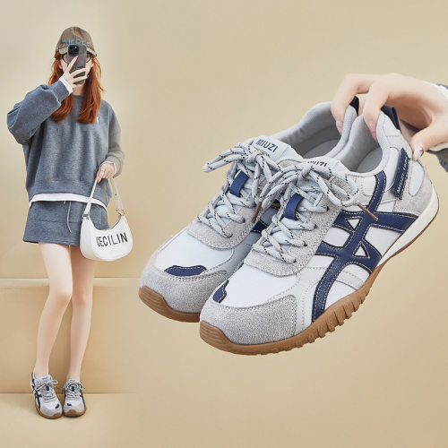 内增高韩版新款老爹鞋女2026秋季学生运动跑步休闲鞋厚底JCF6602
