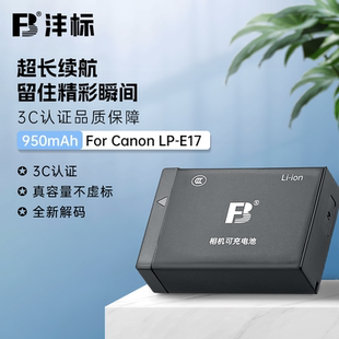 R50 r10 77D 200D X8i 850D E17电池适用佳能50D 沣标LP