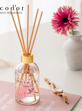 【买1送1】cocodor韩国无火藤条香薰清新女生卧室香氛浮游花系列