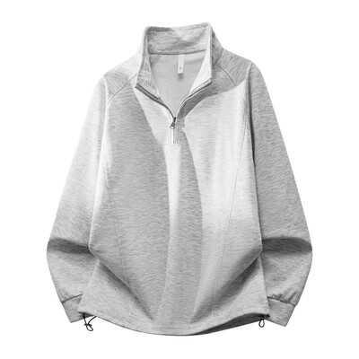 【爆米花专享】春季宽松时尚休闲高领卫衣WY602